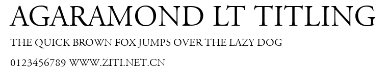 AGaramond LT Titling.ttf