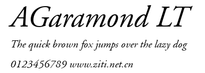 AGaramond LT.ttf