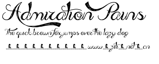 Admiration Pains .ttf