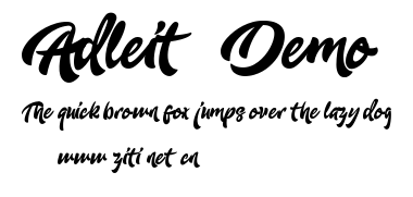 Adleit - Demo.ttf