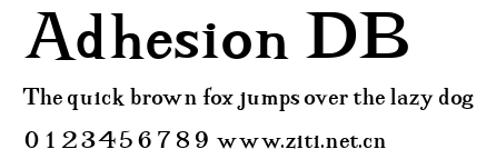 Adhesion DB.ttf