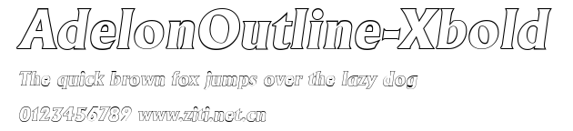 AdelonOutline-Xbold.ttf