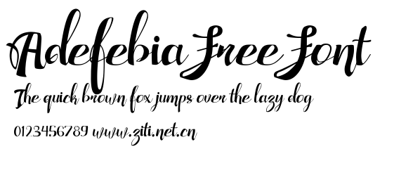 Adefebia Free Font.ttf