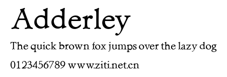 Adderley.ttf