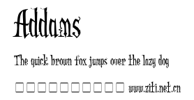 Addams.ttf