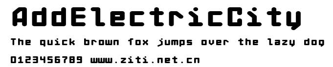 AddElectricCity.ttf