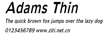 Adams Thin.ttf