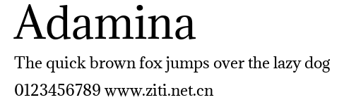 Adamina.ttf