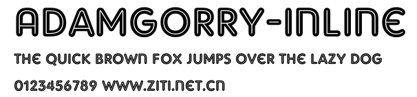 AdamGorry-Inline.otf