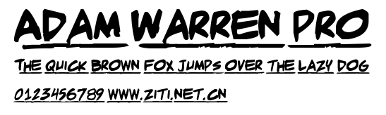 Adam Warren pro.ttf