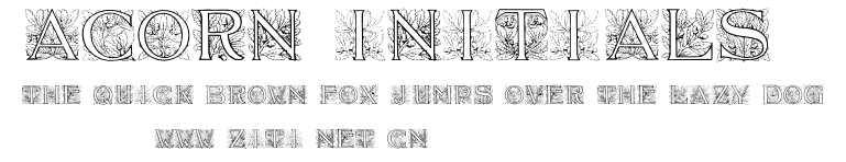 Acorn Initials.ttf