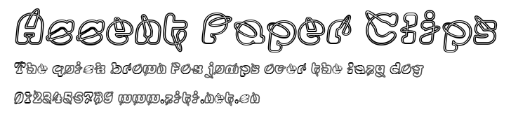 Accent Paper Clips.ttf