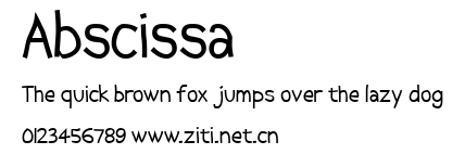 Abscissa.ttf
