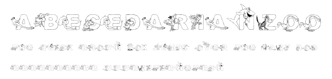 AbecedarianZoo.ttf