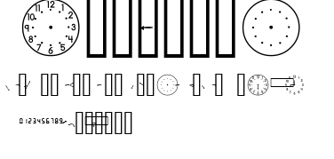 AbcClocks.ttf