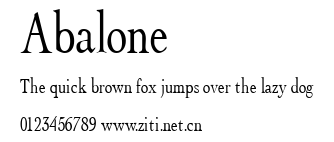 Abalone.ttf