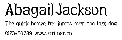 AbagailJackson.ttf