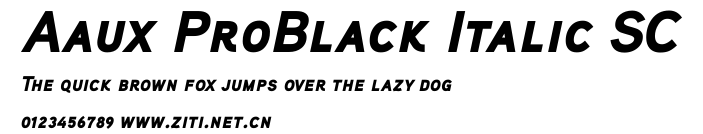 Aaux ProBlack Italic SC.ttf