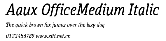 Aaux OfficeMedium Italic.ttf