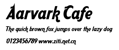 Aarvark Cafe.ttf