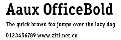 Aaux OfficeBold.ttf
