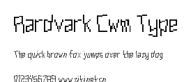 Aardvark Cwm Type.ttf