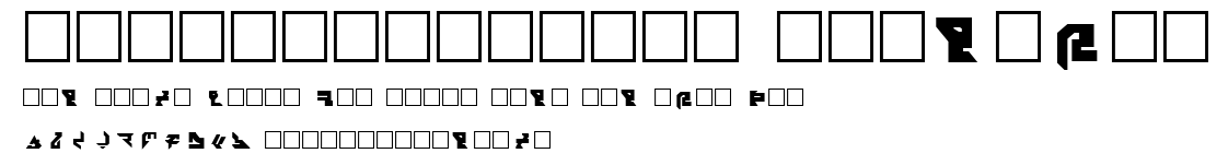 AVIAN/MYRMICAT numerals.ttf