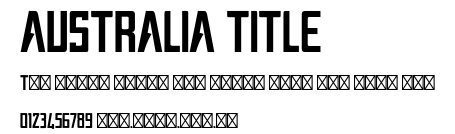 AUSTRALIA TITLE.otf