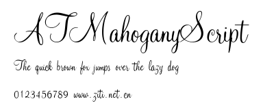 ATMahoganyScript.ttf