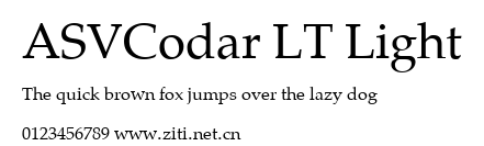 ASVCodar LT Light.ttf