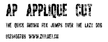 AP Applique Cut.ttf