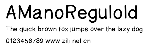 AManoRegulold.ttf