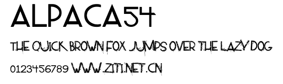 ALPACA54.ttf
