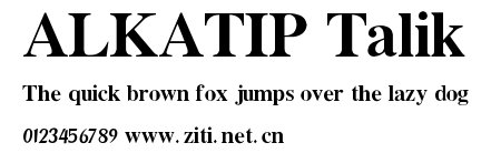 ALKATIP Talik.ttf
