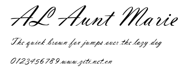 AL Aunt Marie.ttf