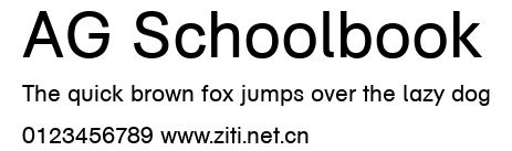 AG Schoolbook.ttf字體轉換器圖片