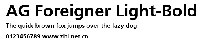 AG Foreigner Light-Bold.ttf