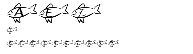 AEZ swim away.ttf字體轉換器圖片