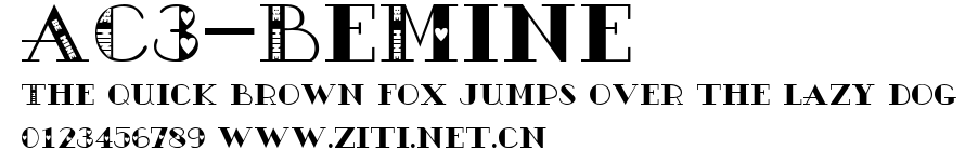 AC3-BeMine.ttf