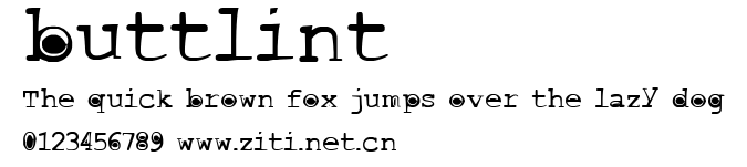 buttlint.ttf