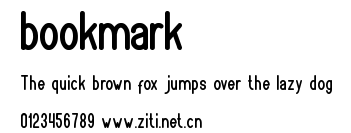 bookmark.ttf
