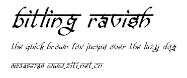 bitling ravish.ttf