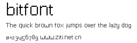 bitfont.ttf字體轉換器圖片