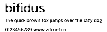 bifidus.ttf字體轉換器圖片