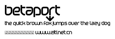 betapoRt.otf字體轉換器圖片