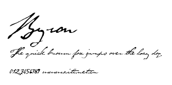 Byron.ttf