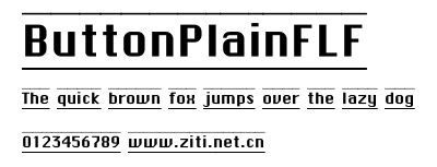 ButtonPlainFLF.ttf字體轉換器圖片