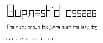 Buprestid css226.ttf