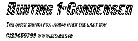 Bunting 1-Condensed.ttf