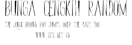 Bunga Cengkih Random.ttf